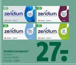 Coop 365 Zendium tandpasta tilbud