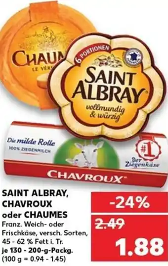 Kaufland Saint Albray, Chavroux Oder Chaumes tilbud