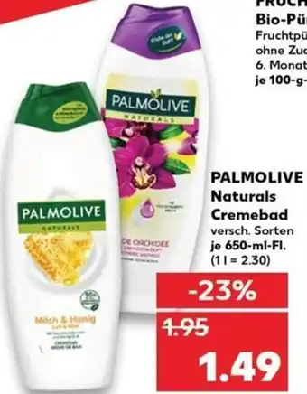 Kaufland Palmolive Naturals Cremebad 650ml tilbud