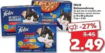 Kaufland Felix Katzennahrung tilbud