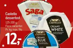 Føtex Castello dessertost tilbud