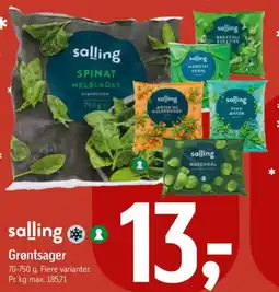 Føtex Salling Grøntsager tilbud