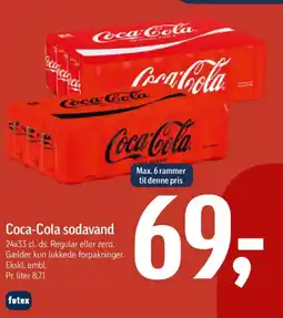 Føtex Coca-Cola sodavand tilbud