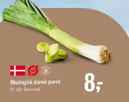 Føtex Økologisk dansk porre tilbud
