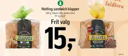 Føtex Hatting sandwich klapper tilbud