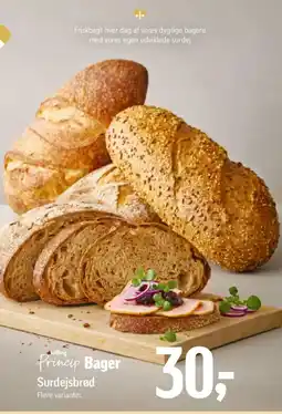 Føtex Salling Princip Bager Surdejsbrød tilbud
