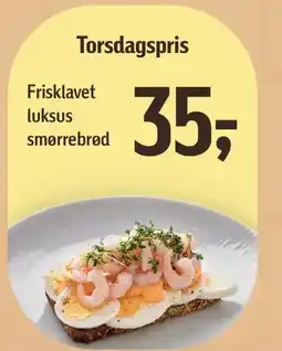 Føtex Frisklavet luksus smørrebrød tilbud