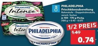 Kaufland DE Philadelphia Frischkäsezubereitung tilbud