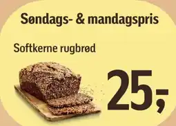 Føtex Softkerne rugbrød tilbud