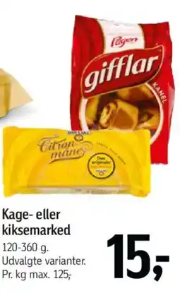 Føtex Kage- eller kiksemarked tilbud