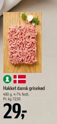Føtex Hakket dansk grisekød tilbud