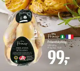Føtex Salling Princip Frilandskyllinr tilbud