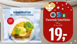 Føtex Panerede fiskefileter tilbud