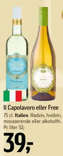 Føtex Il Capolavoro eller Free tilbud