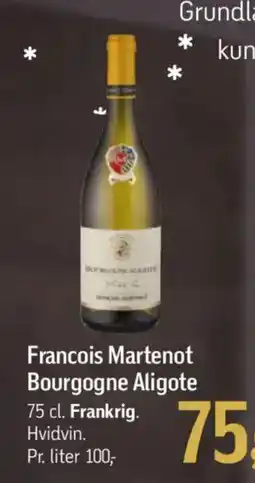 Føtex Francois Martenot Bourgogne Aligote tilbud