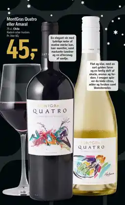Føtex MontGras Quatro eller Amaral tilbud