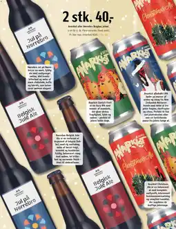 Føtex Anarkist eller Nørrebro Bryghus juleøl. tilbud