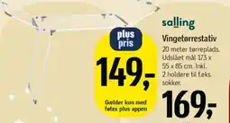 Føtex Salling Vingetørrestativ tilbud