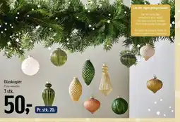 Føtex Glaskugler tilbud