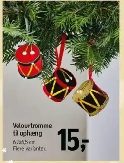 Føtex Velourtromme til ophæng tilbud