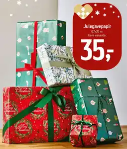Føtex Julegavepapir tilbud
