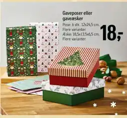 Føtex Gaveposer eller gaveæsker tilbud
