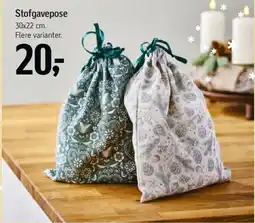 Føtex Stofgavepose tilbud