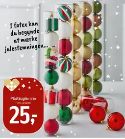 Føtex Plastkugler i rør tilbud