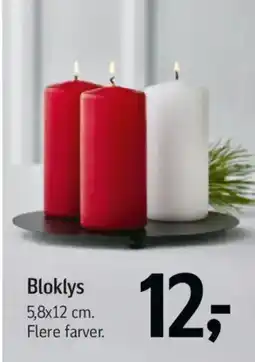 Føtex Bloklys tilbud