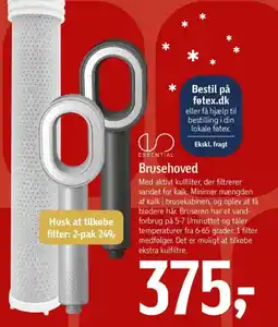 Føtex Brusehoved tilbud
