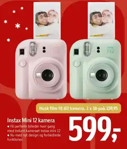 Føtex Instax Mini 12 kamera tilbud