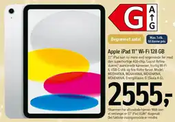 Føtex Apple iPad 11" Wi-Fi 128 GB tilbud