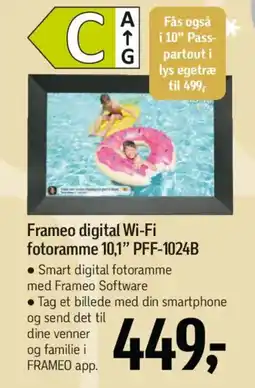 Føtex Frameo digital Wi-Fi fotoramme 10,1" PFF-1024B tilbud
