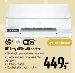 Føtex HP Envy 6110e AIO printer tilbud