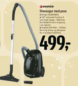 Føtex HOOVER Støvsuger med pose tilbud