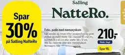 Føtex F.eks. pude med memoryskum tilbud