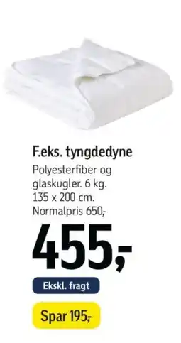 Føtex F.eks. tyngdedyne tilbud