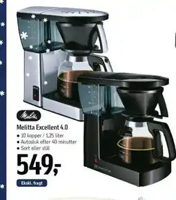 Føtex Melitta Excellent 4.0 tilbud