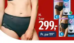 Føtex Trusser. Romance tilbud