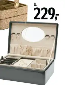 Føtex Smykkeskrin sort tilbud