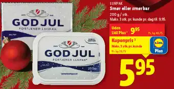 LURPAK Smør eller smørbar