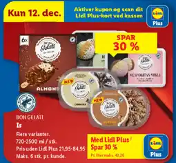 Lidl BON GELATI Is tilbud