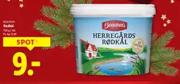 Lidl BEAUVAIS Rødkål tilbud