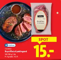 Lidl CULINEA Brystfilet af pekingand tilbud