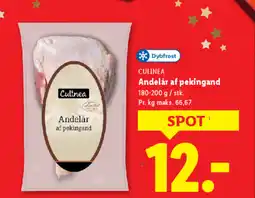 Lidl CULINEA Andelȧr af pekingand tilbud