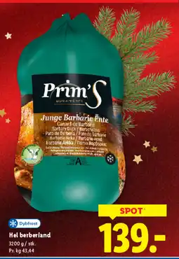 Lidl Hel berberiand tilbud