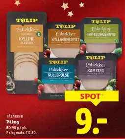 Lidl TULIP Pålækker tilbud