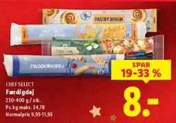 Lidl CHEF SELECT Færdigdej tilbud