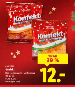 Lidl CARLETTI Konfekt tilbud