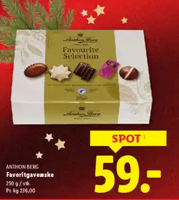 Lidl ANTHON BERG Favoritgaveæske tilbud